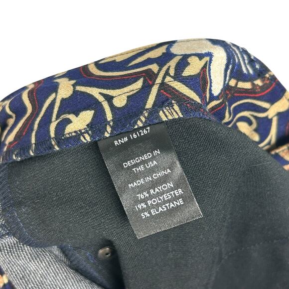 Steele Men's 5" Inseam Khaki Mosaic Printed Fitted Shorts 31 NWT - Picture 7 of 8